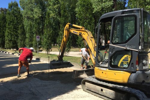 Realizzazione parcheggi presso il parco storico dell’ Istituto Oncologico Veneto (IOV)